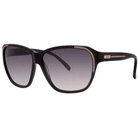 Chloe ladies CL2209 Sunglasses with original packaging, frame black, lens gray main image 8